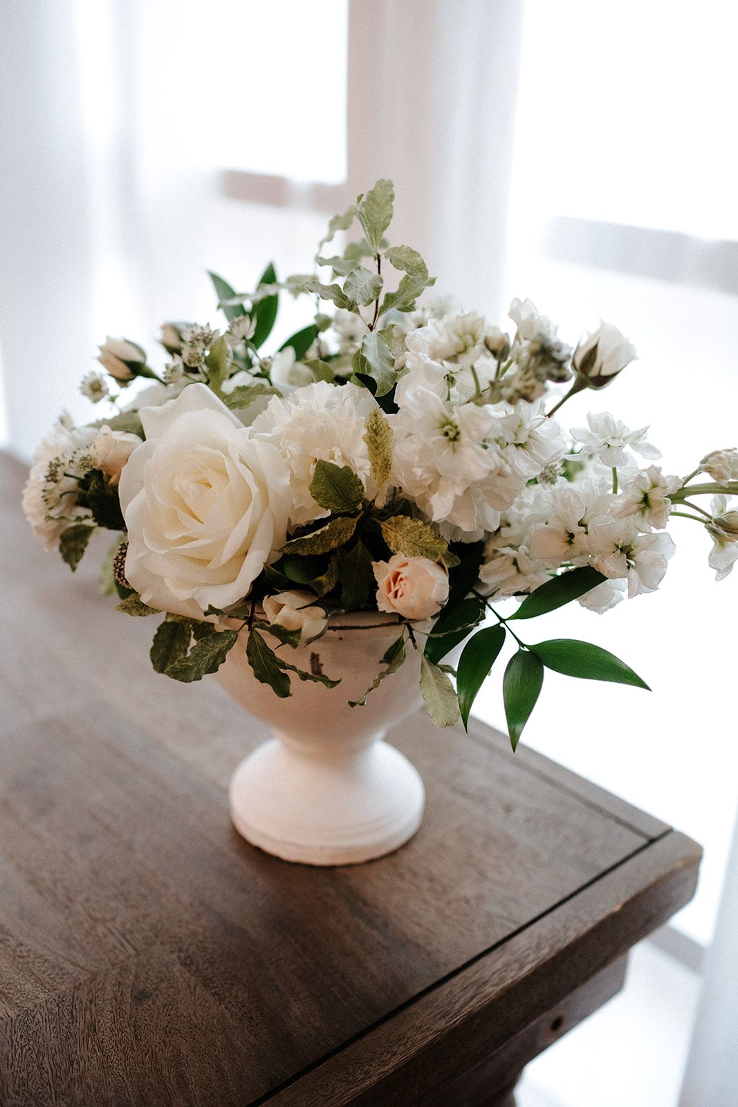 white centerpiece columbus ohio