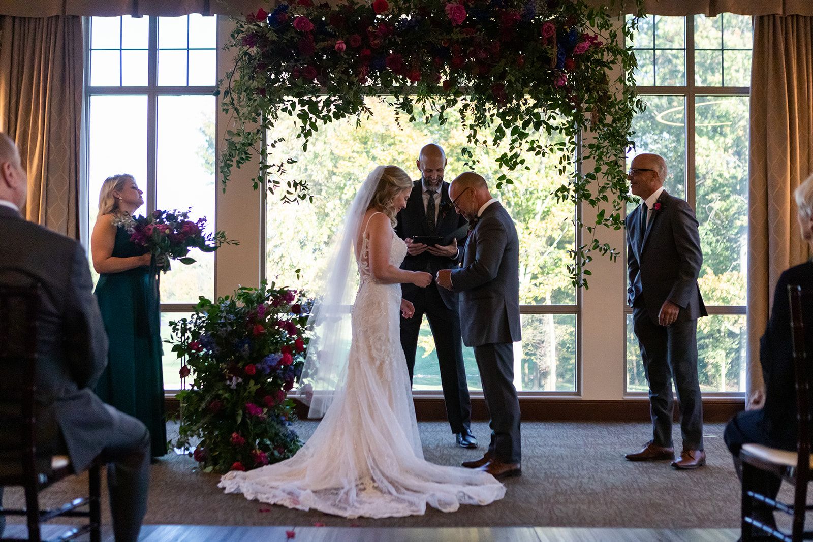 jewel toned florals columbus ohio