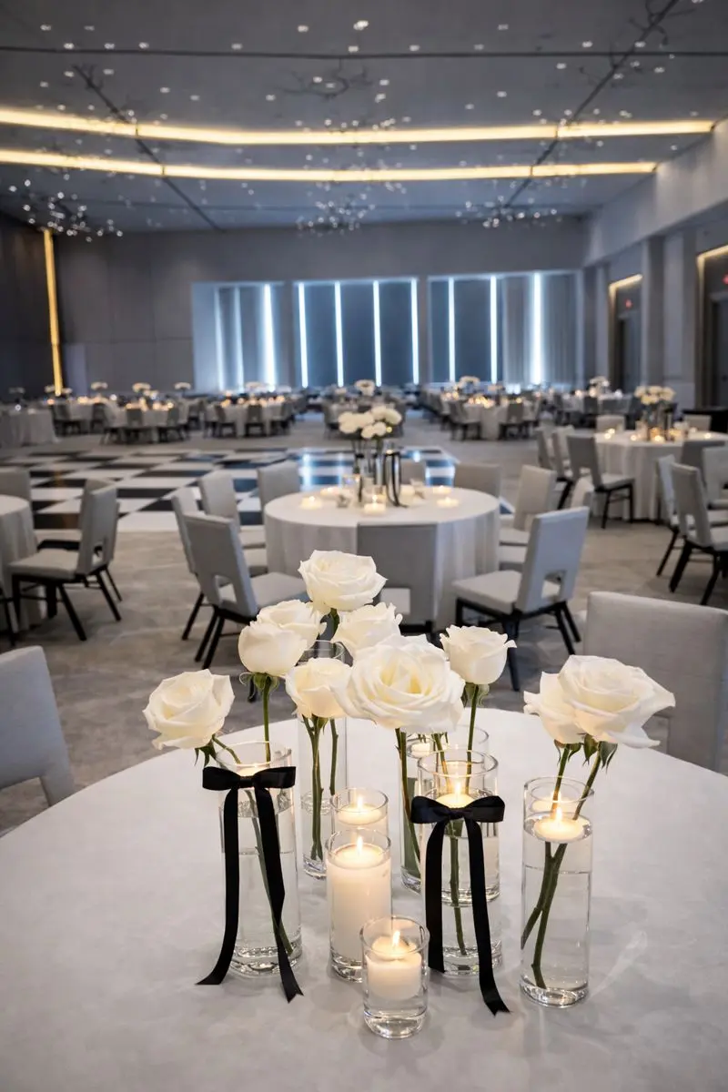 Hilton Columbus Downtown Wedding Florist