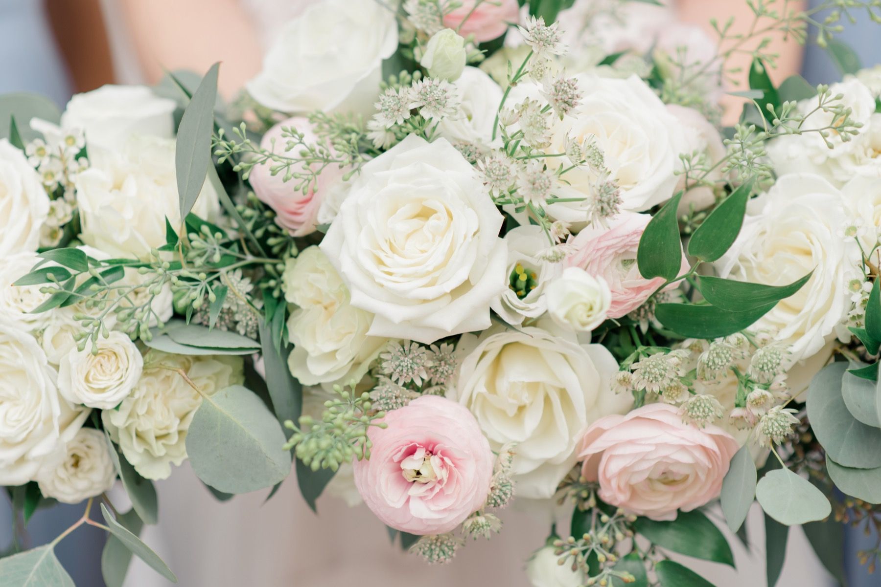 bouquet blush pink columbus ohio