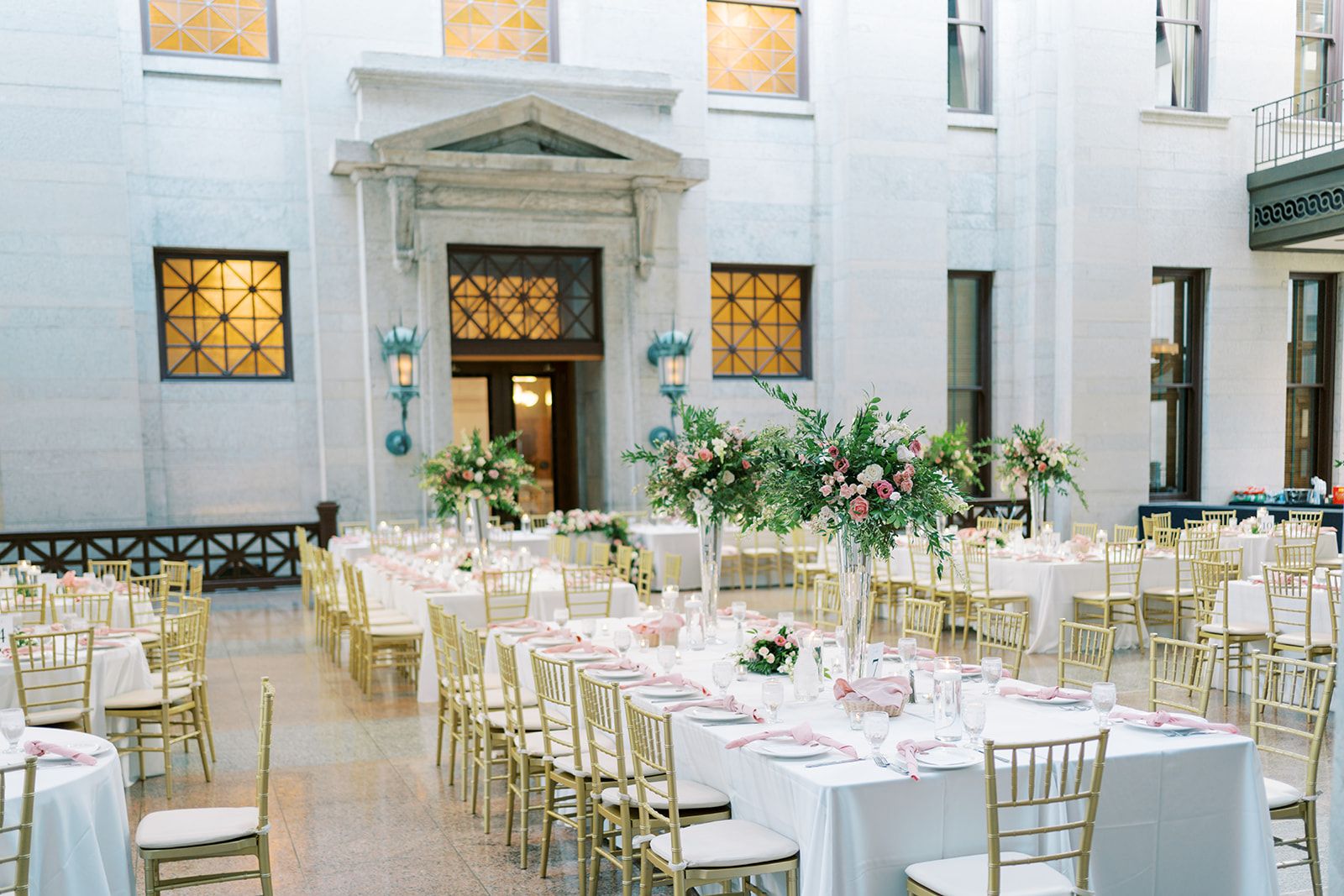 Ohio Statehouse wedding reception