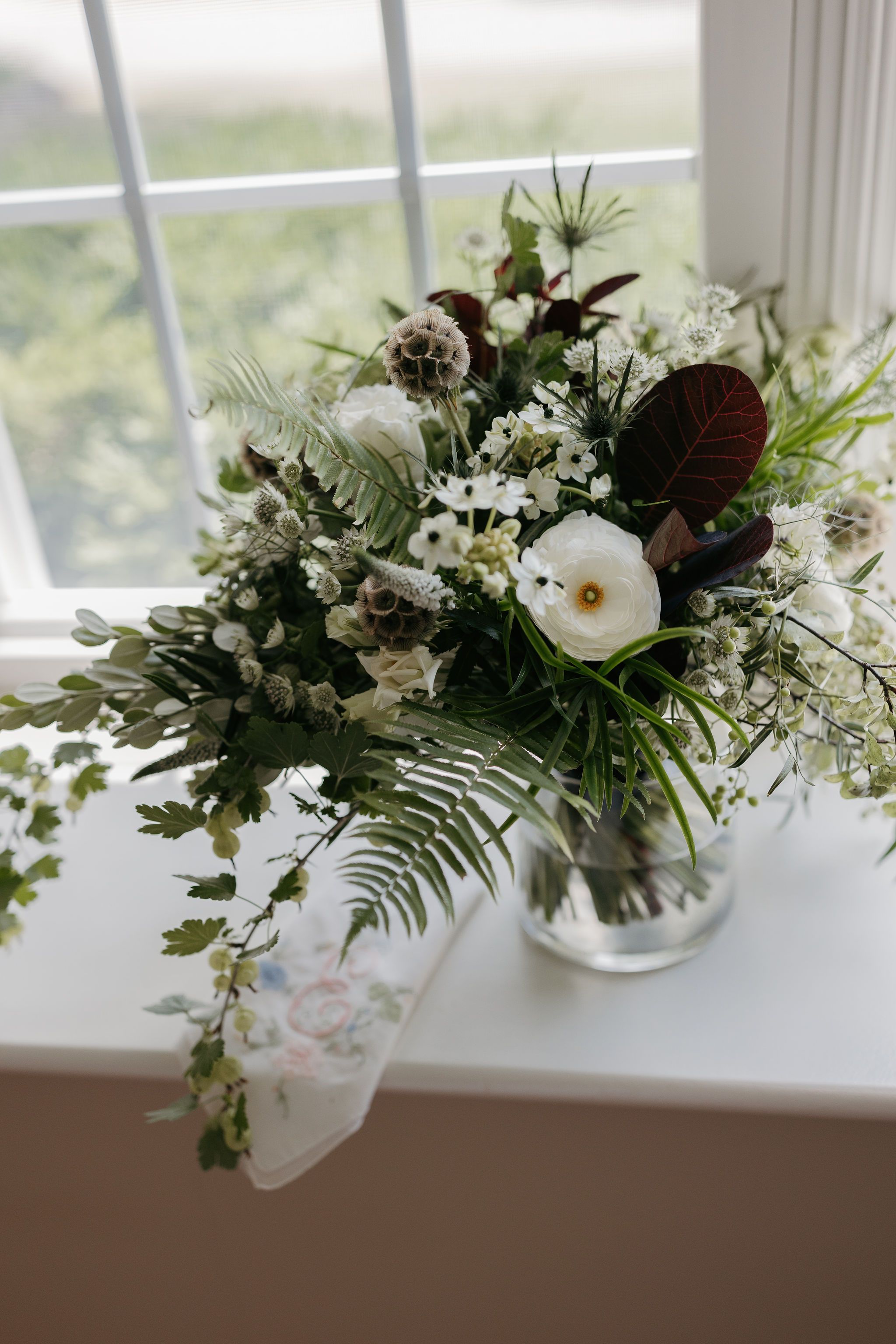 greenery bouquet in columbus ohio