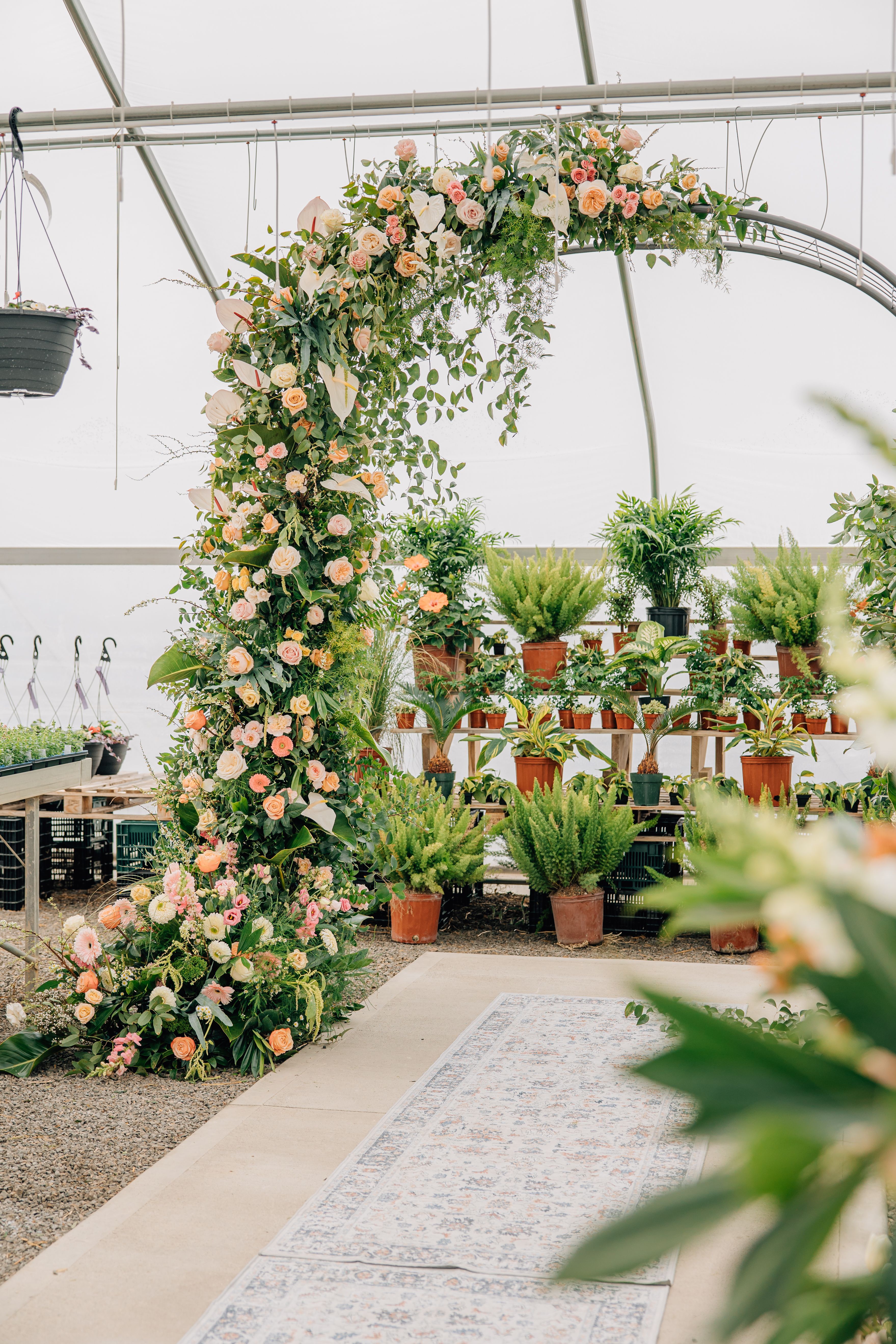 greenhouse wedding flowers marysville ohio