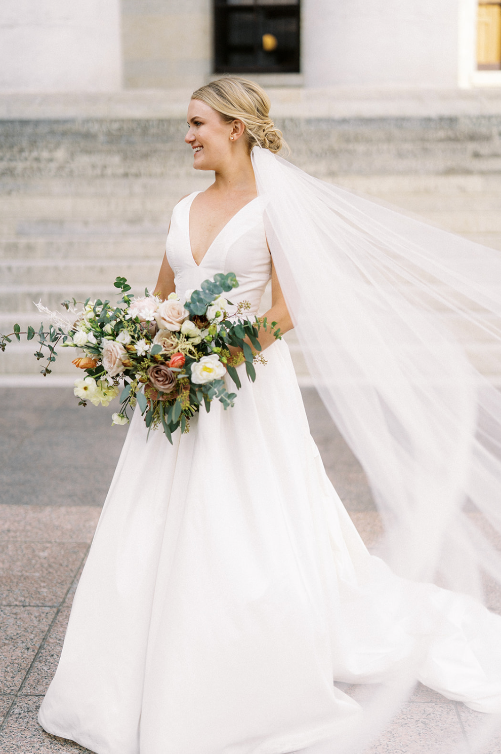 Our Lady of Peace Wedding with Photos at The Ohio Statehouse