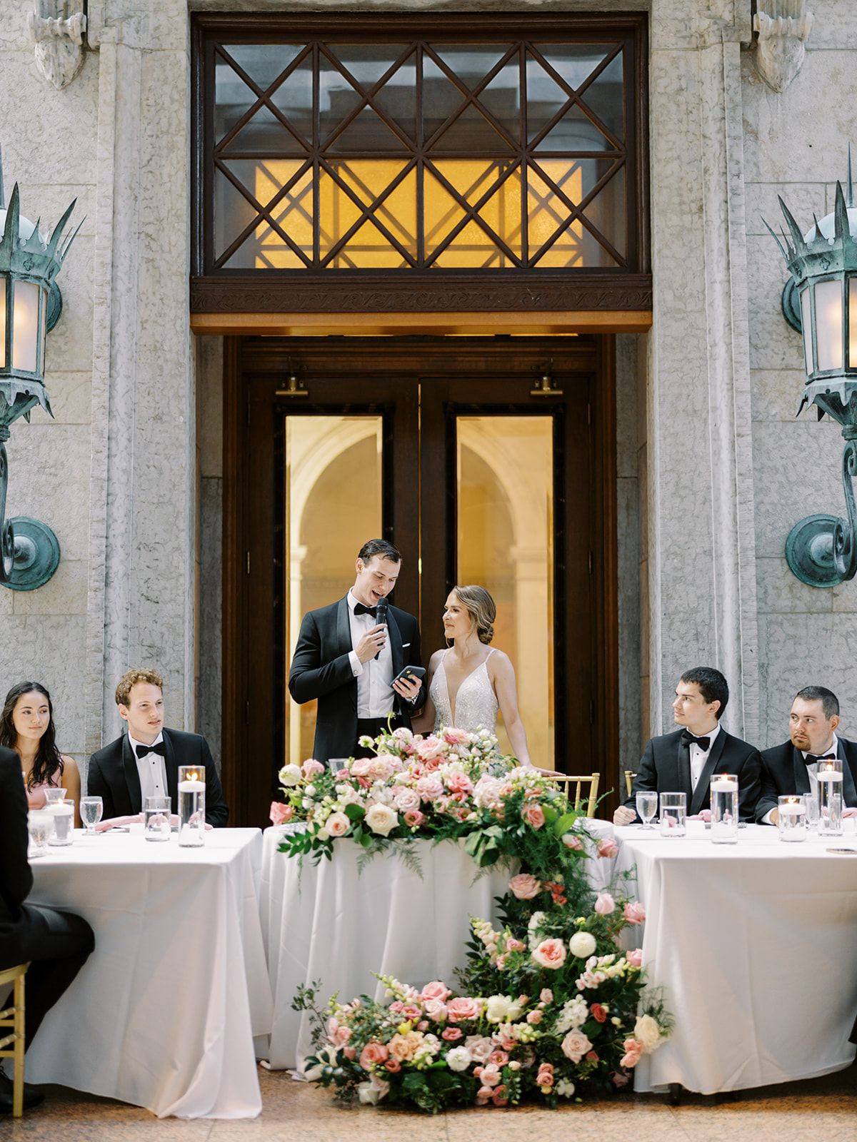 Sweetheart Table Flowers
