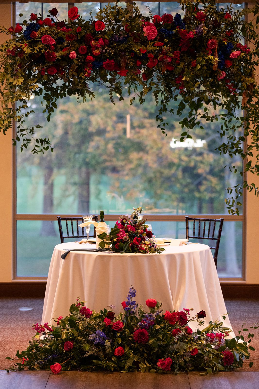 sweetheart table flowers columbus ohio