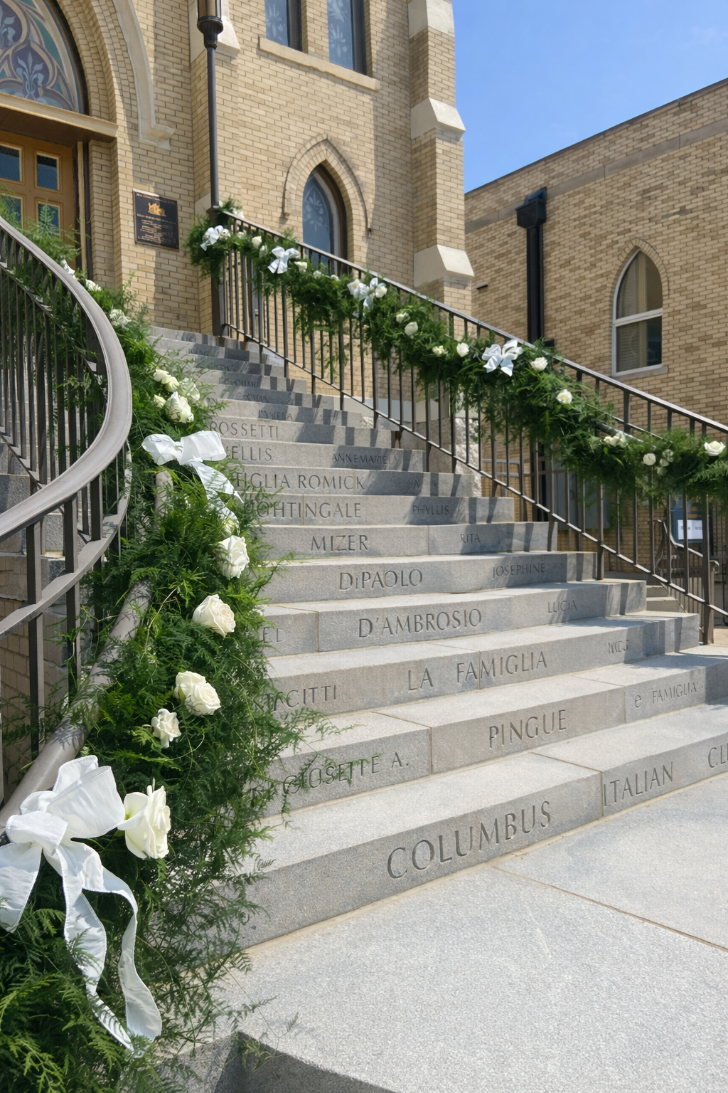 St. John the Baptist Wedding in Italian Village, Columbus, Ohio