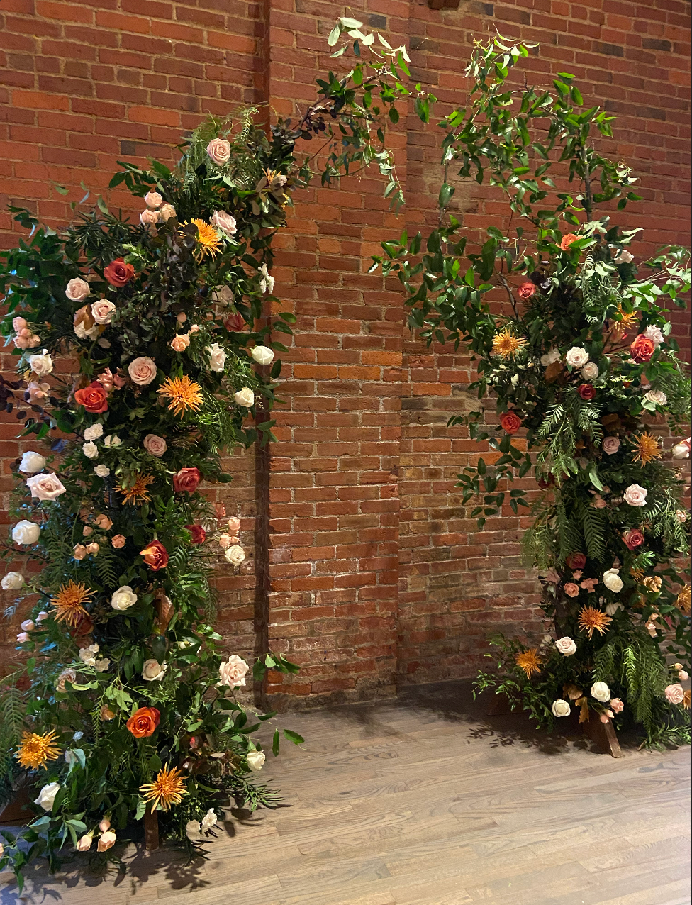 High Line Car House Wedding Arch