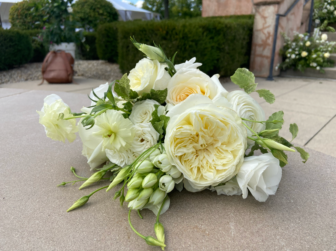 Lemon Yellow Bridesmaid Bouquet Columbus Ohio