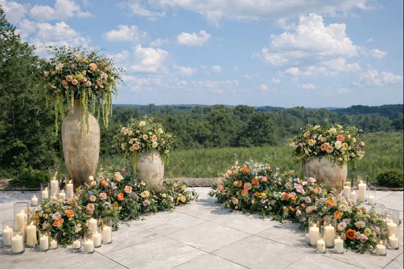 The Seventy Five Venue Wedding Flowers