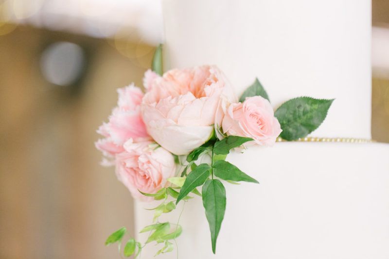 rose 'peach juliet', pink fringed tulip, and pink spray roses