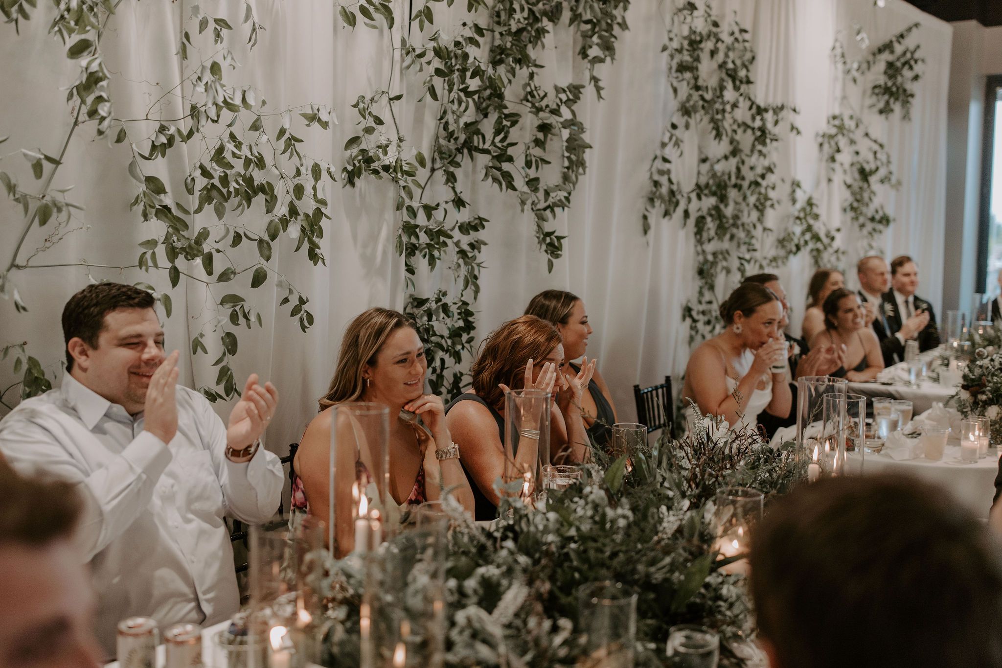 wedding head table flowers columbus ohio