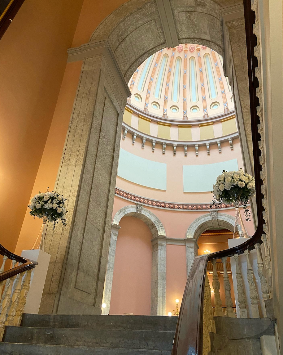 The Ohio Statehouse Flowers