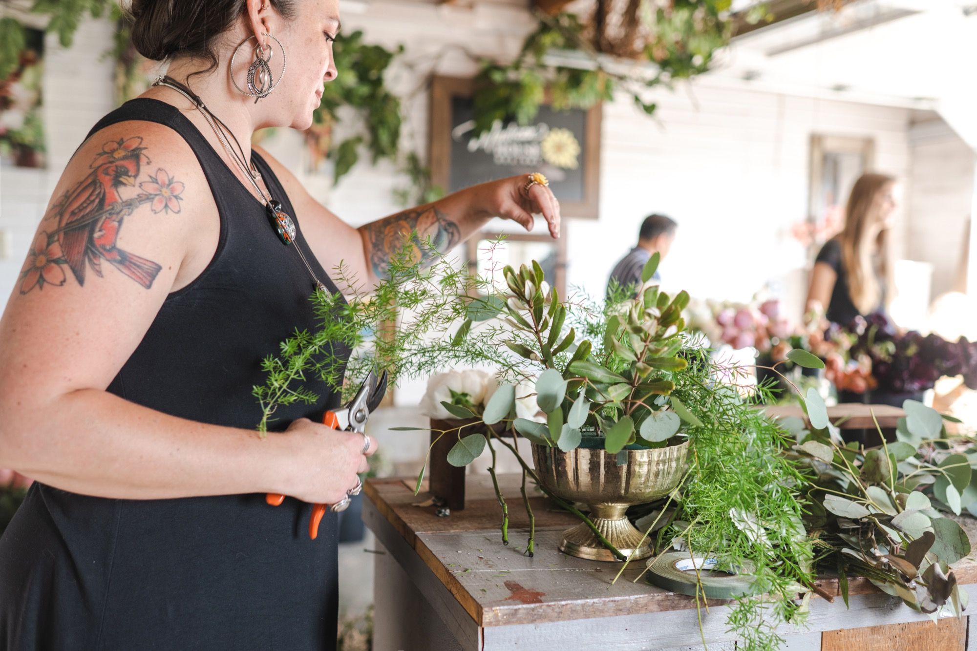 creative wedding florist ohio