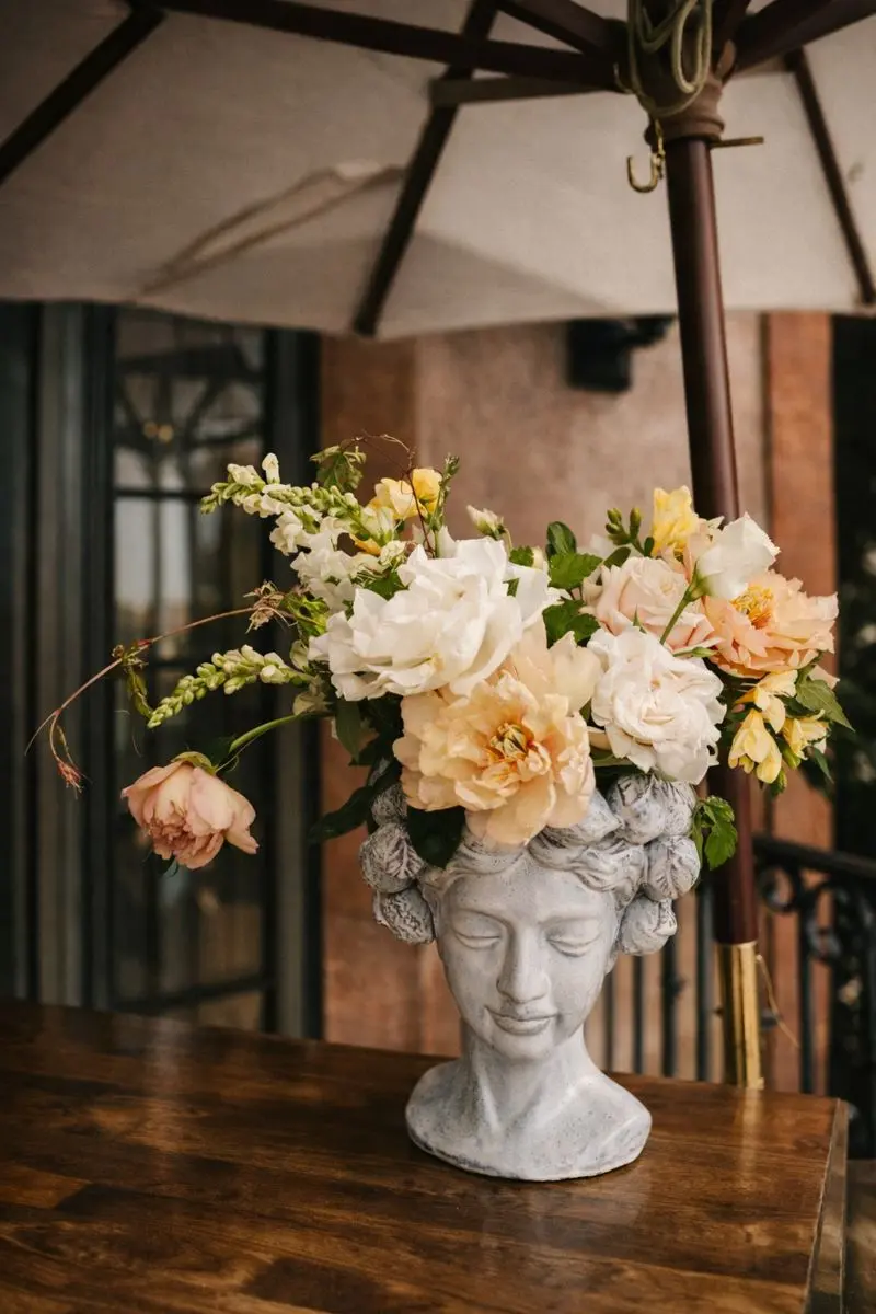 Wedding Florist at The Corazon Club Dublin