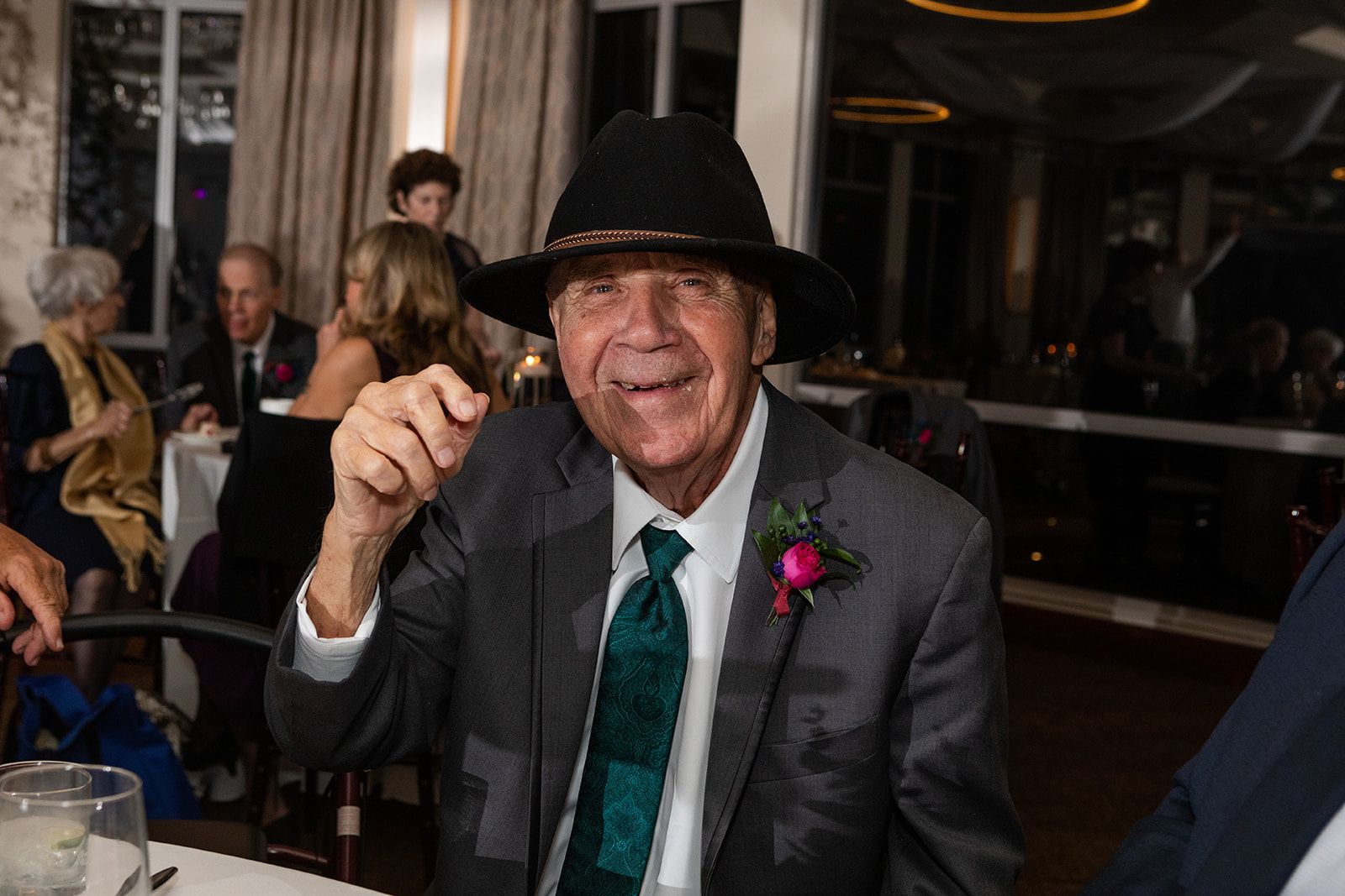 grandpa's boutonniere