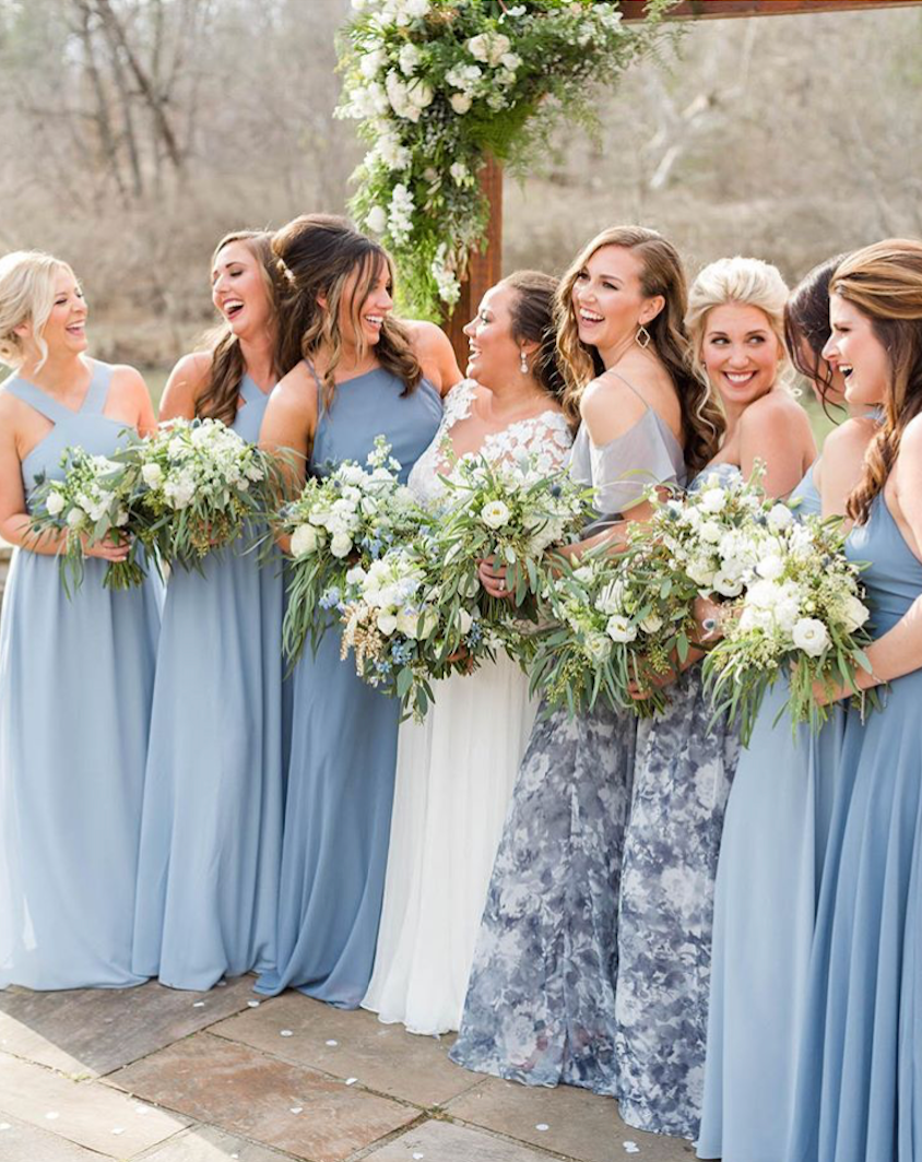 bridesmaids darby house wedding