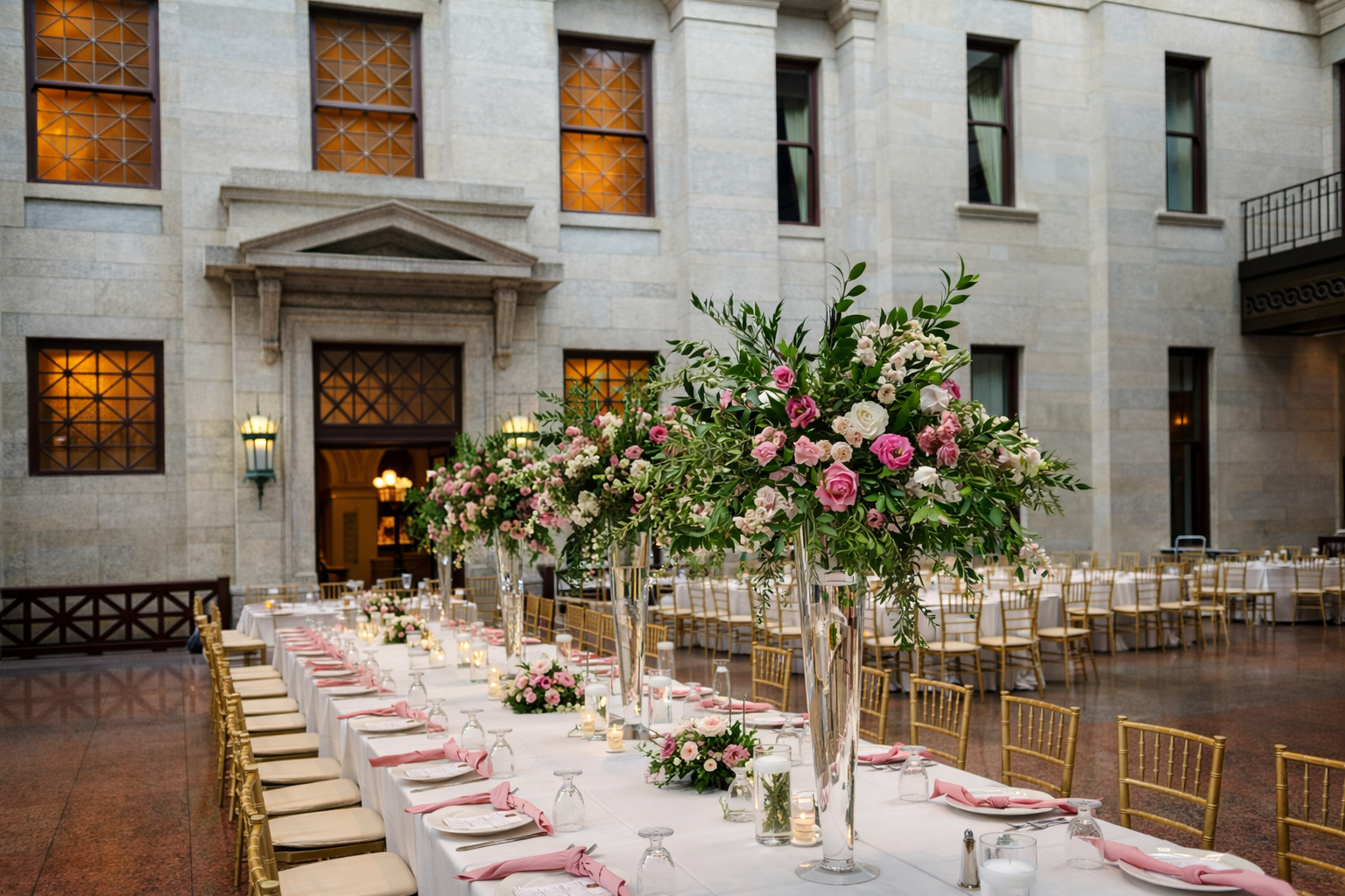 The Ohio Statehouse Wedding Florist