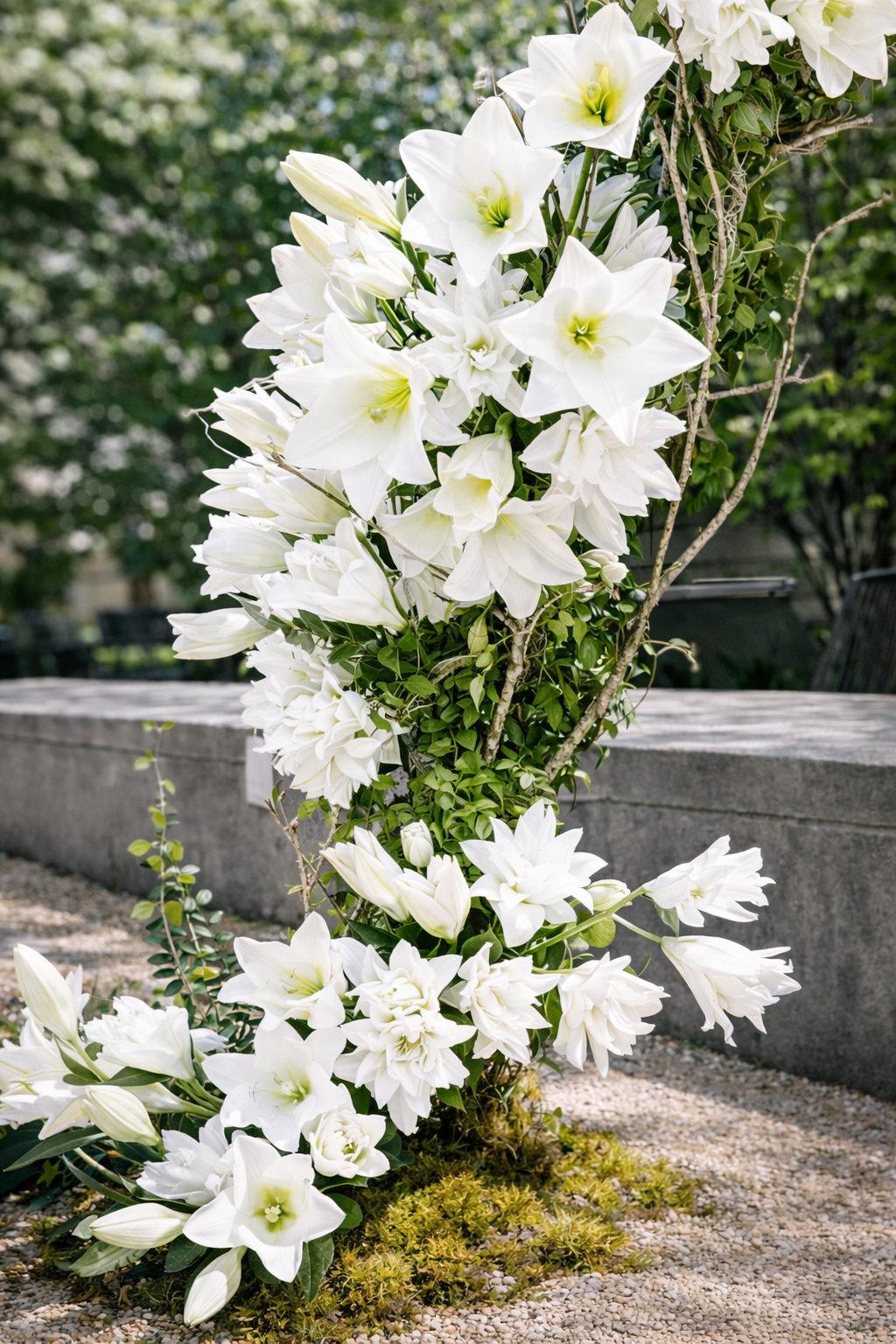 Florist at the Columbus Museum of Art