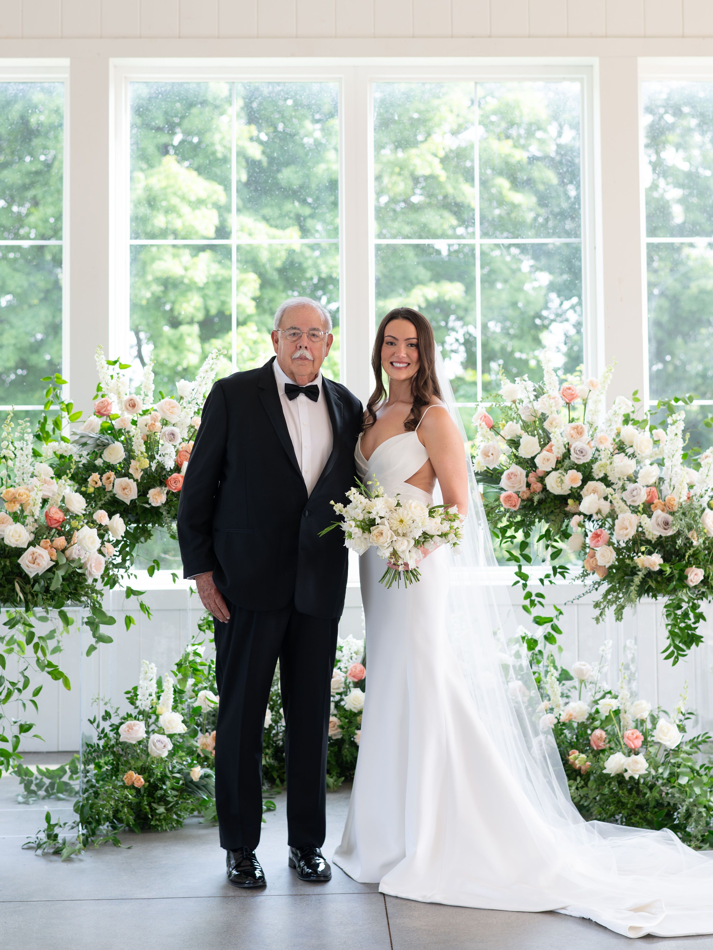 father daughter wedding photo