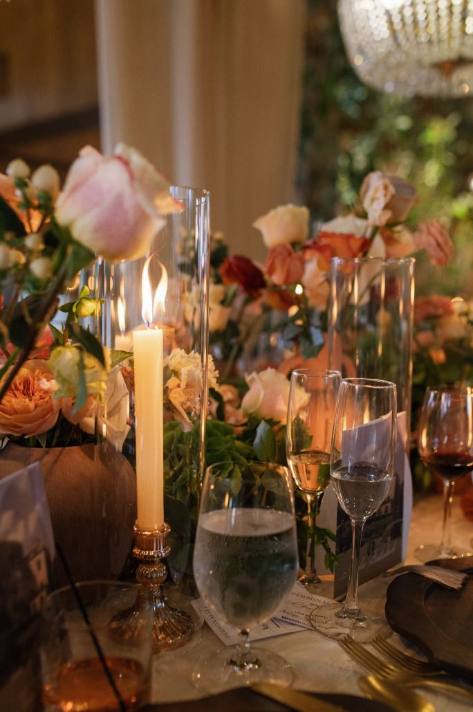 romantic wedding canton ohio florist at gervasi vineyard