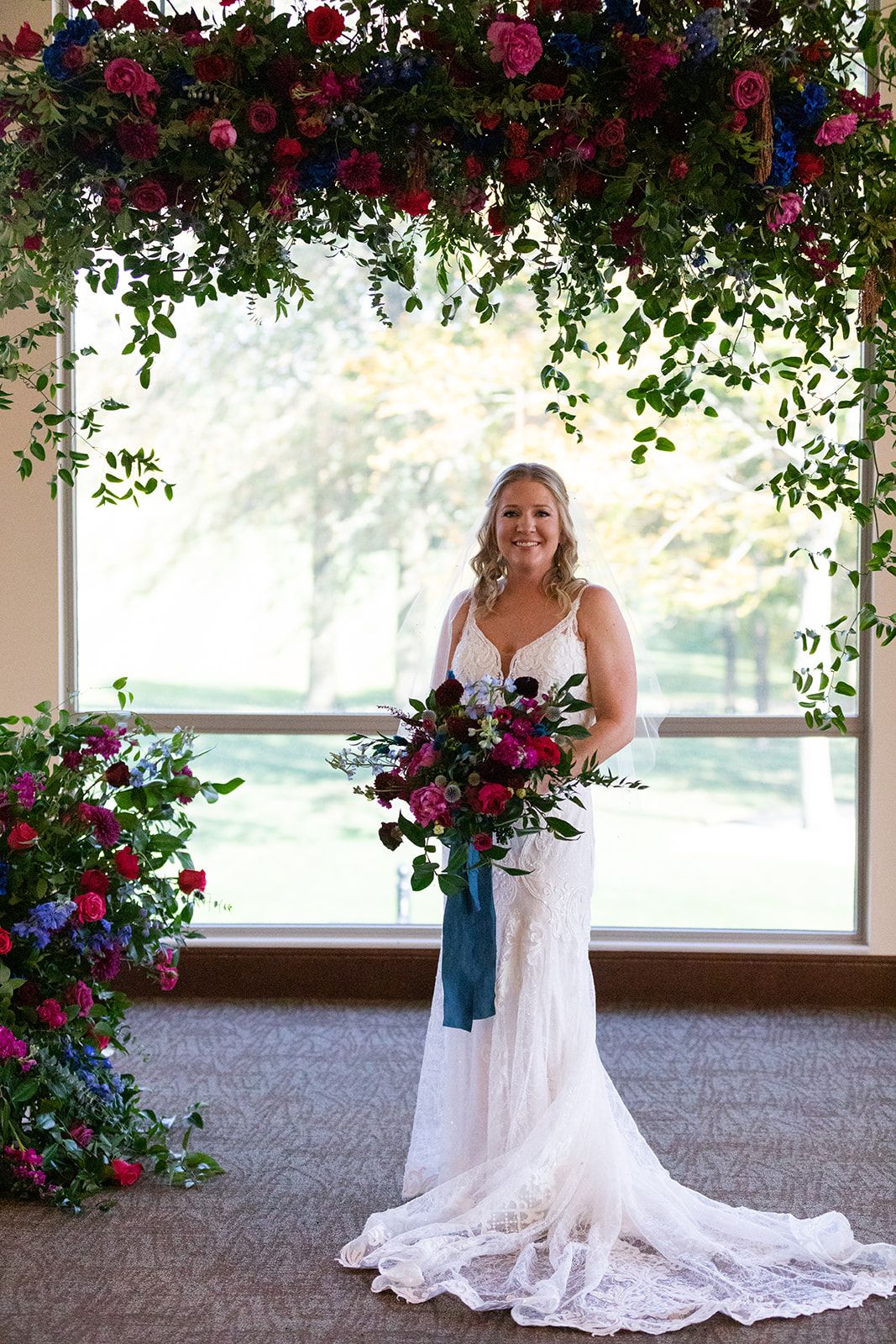 jewel toned wedding columbus ohio