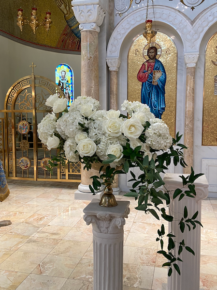 Annunciation with White Altar Piece