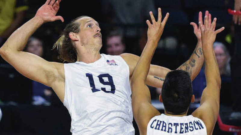 Taylor Averill went from party boy to college volleyball star to Paris-bound Olympian - Hawaii Tribune-Herald