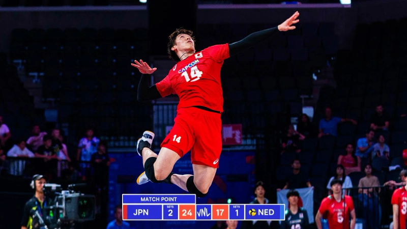 Yuki Ishikawa Dominated Against Netherlands !!! Men's VNL 2023