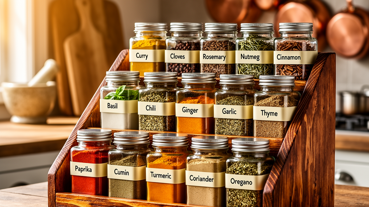 Spice Rack 101: The 15 Spices That Cover 90% of All Recipes