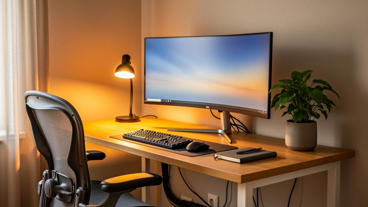 How to Set Up a Functional Home Office in Any Space (For Under $300)