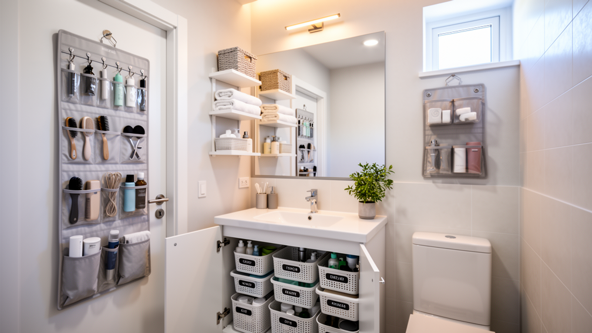 Small Bathroom Storage Hacks That Triple Your Space