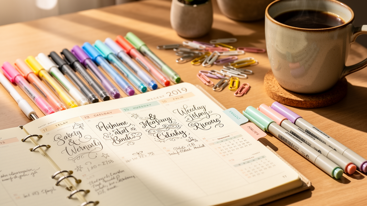 How to Actually Use a Planner (and Why Digital Calendars Aren't Enough)
