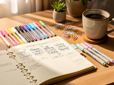 How to Actually Use a Planner (and Why Digital Calendars Aren't Enough)