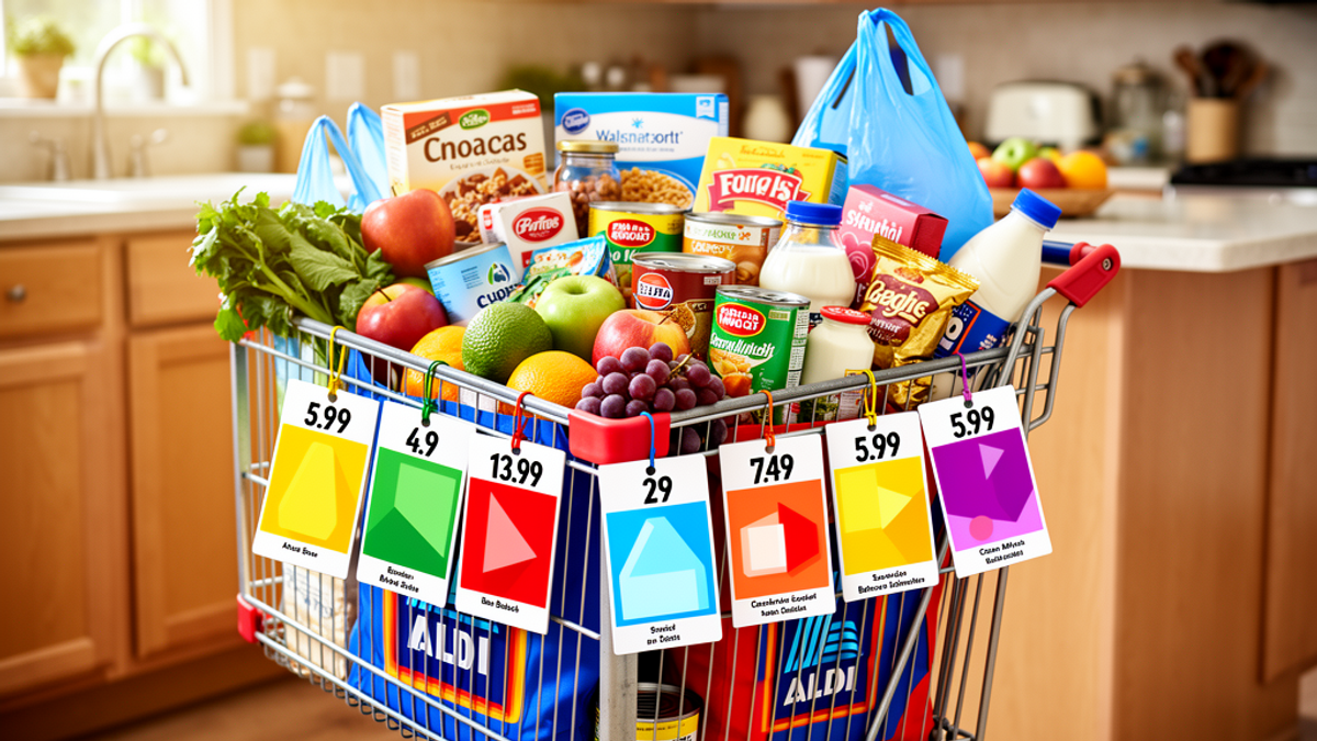 Grocery Shopping on a Budget: How One Family Feeds Four for $400 a Month