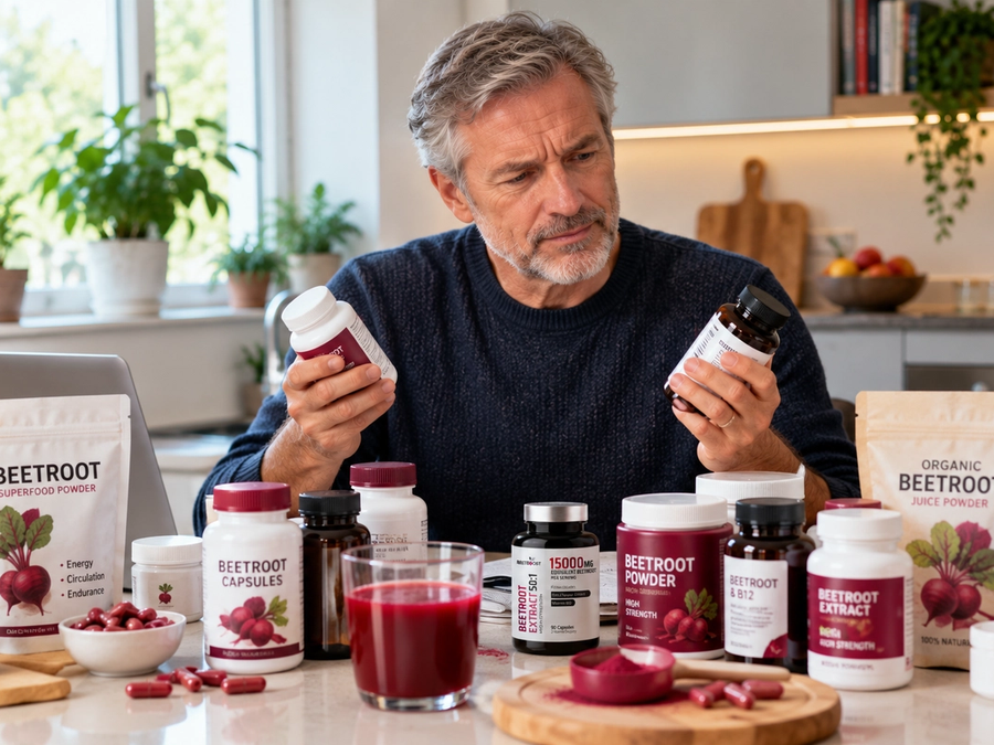 Man puzzled over lots of beetroot supplements