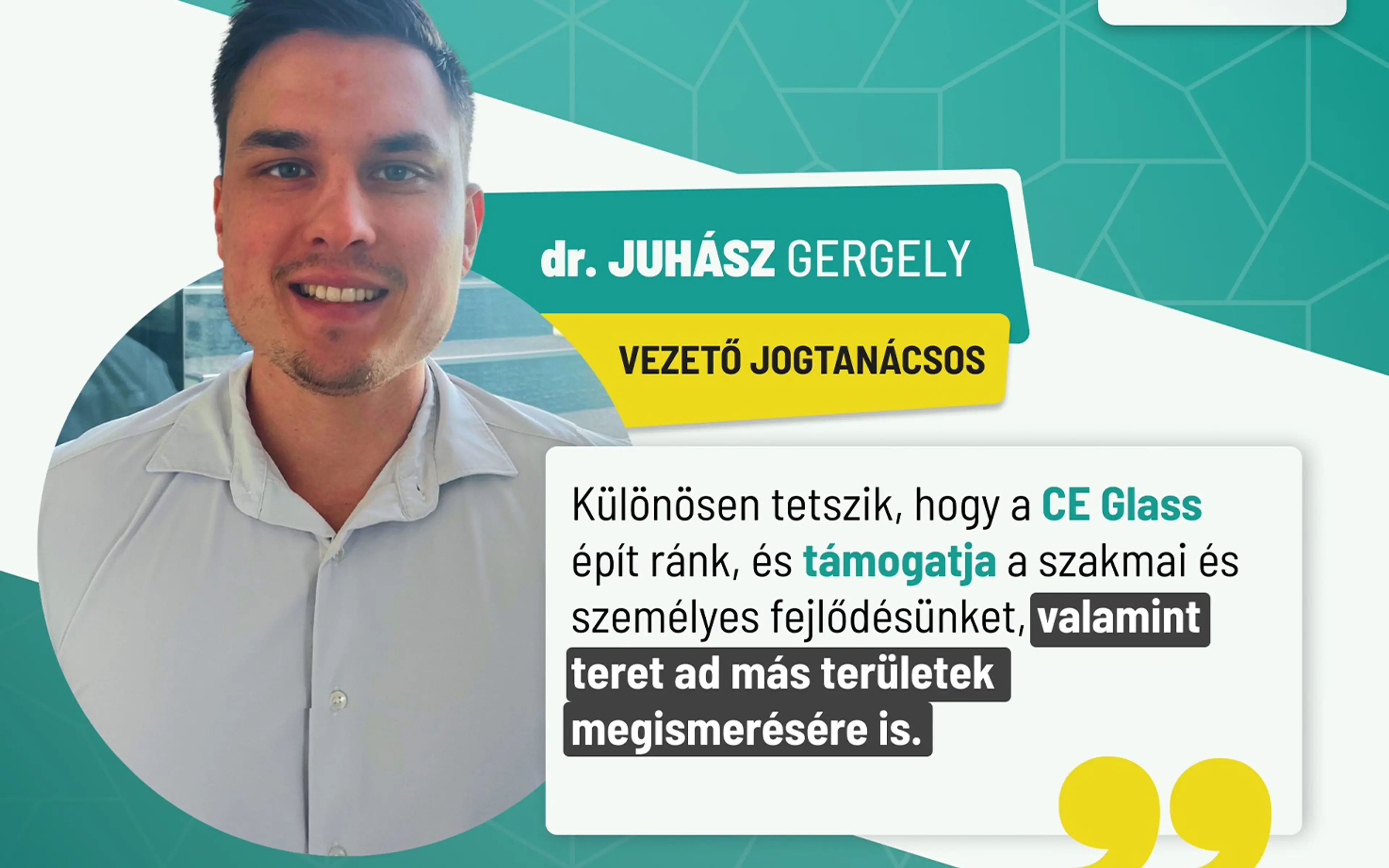 Kollégáink mondták - Dr. Juhász Gergely