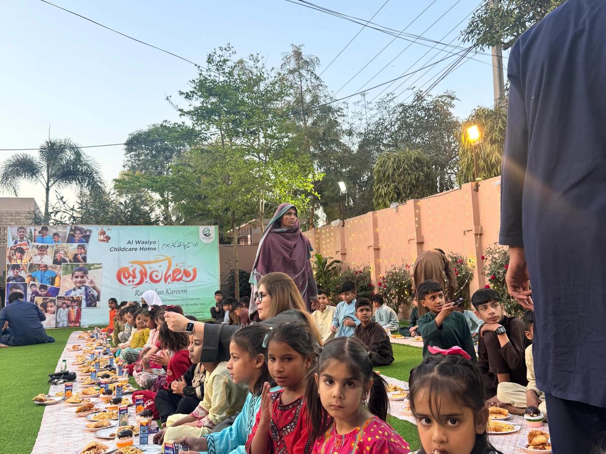 Community Iftar activity