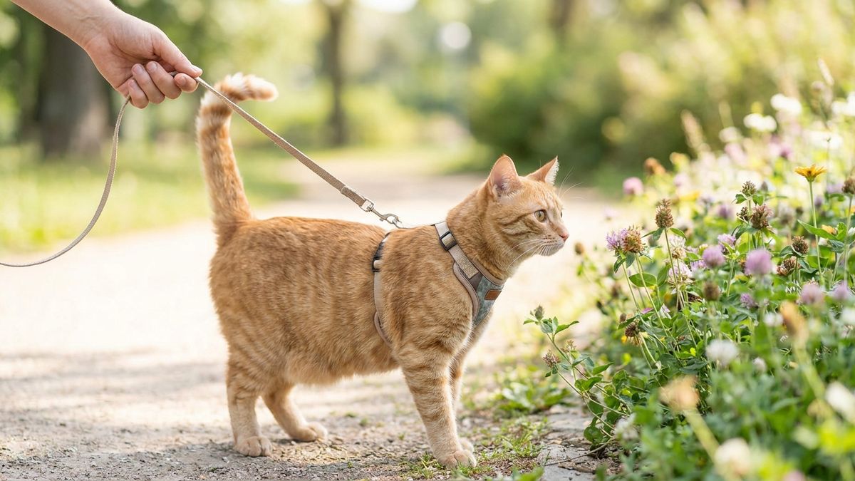 Leash Training a Cat