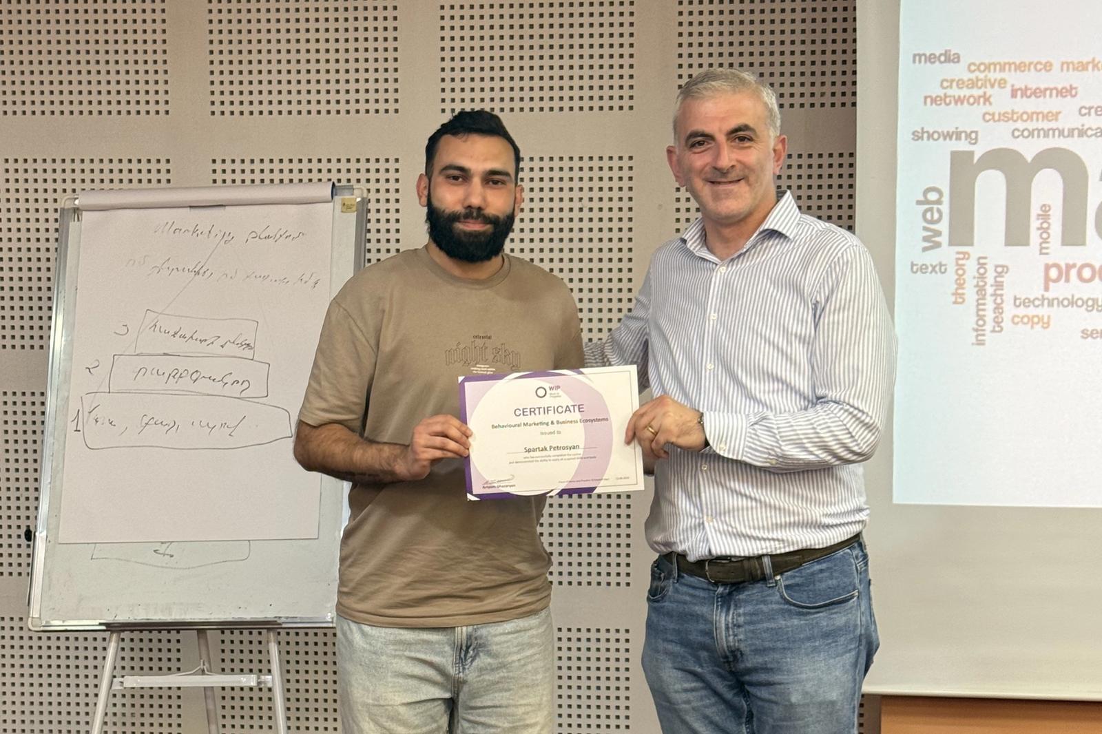 «Էկոհամակարգային բիզնես և վարքագծային մարքեթինգ» դասընթաց — Լուսանկար 7 / 11
