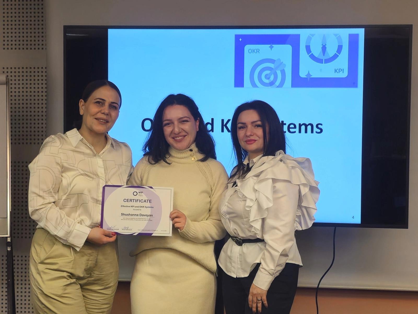 «Արդյունավետ OKR և KPI» դասընթաց, խումբ 1 — Լուսանկար 10 / 18
