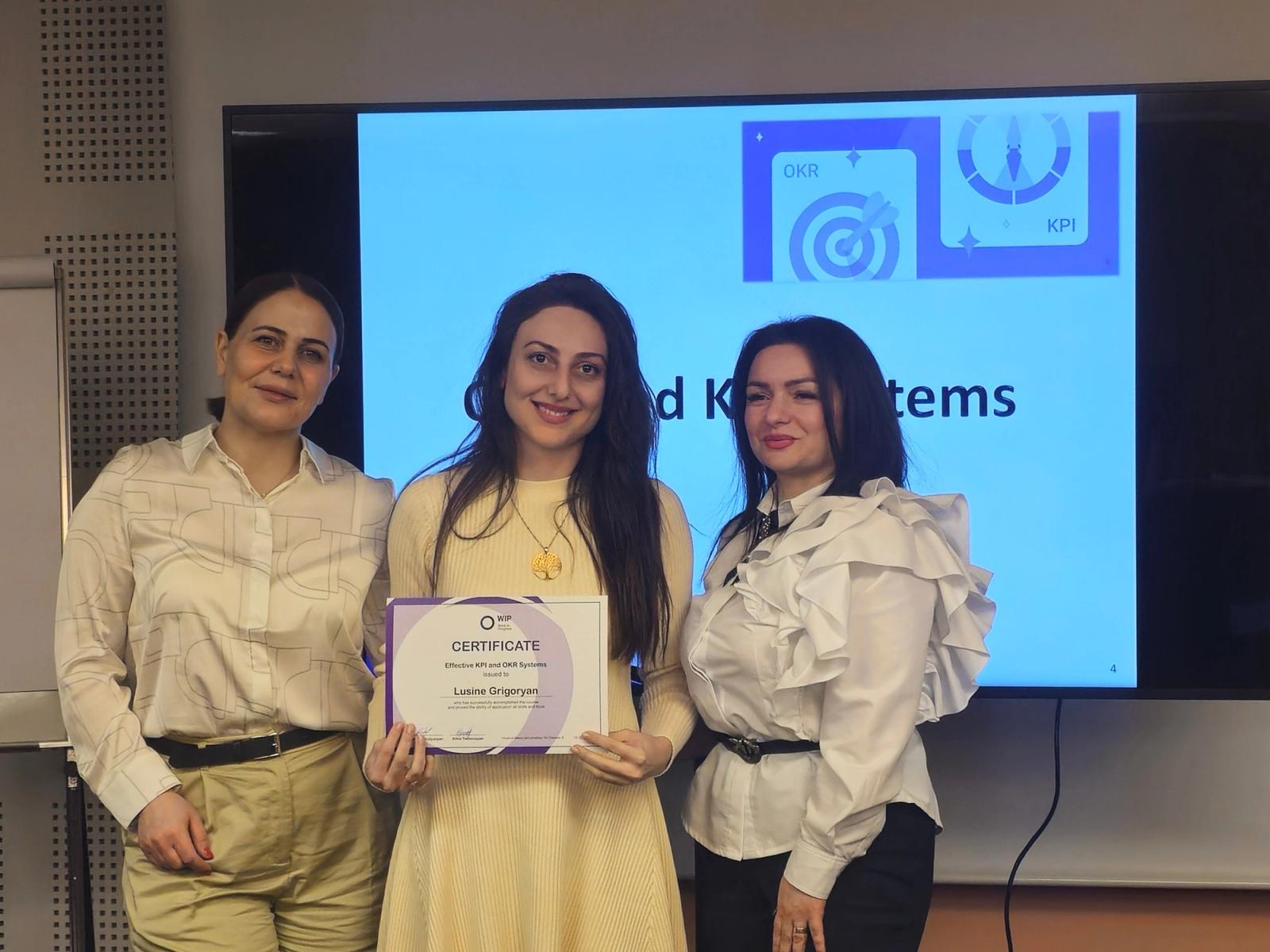 «Արդյունավետ OKR և KPI» դասընթաց, խումբ 1 — Լուսանկար 9 / 18