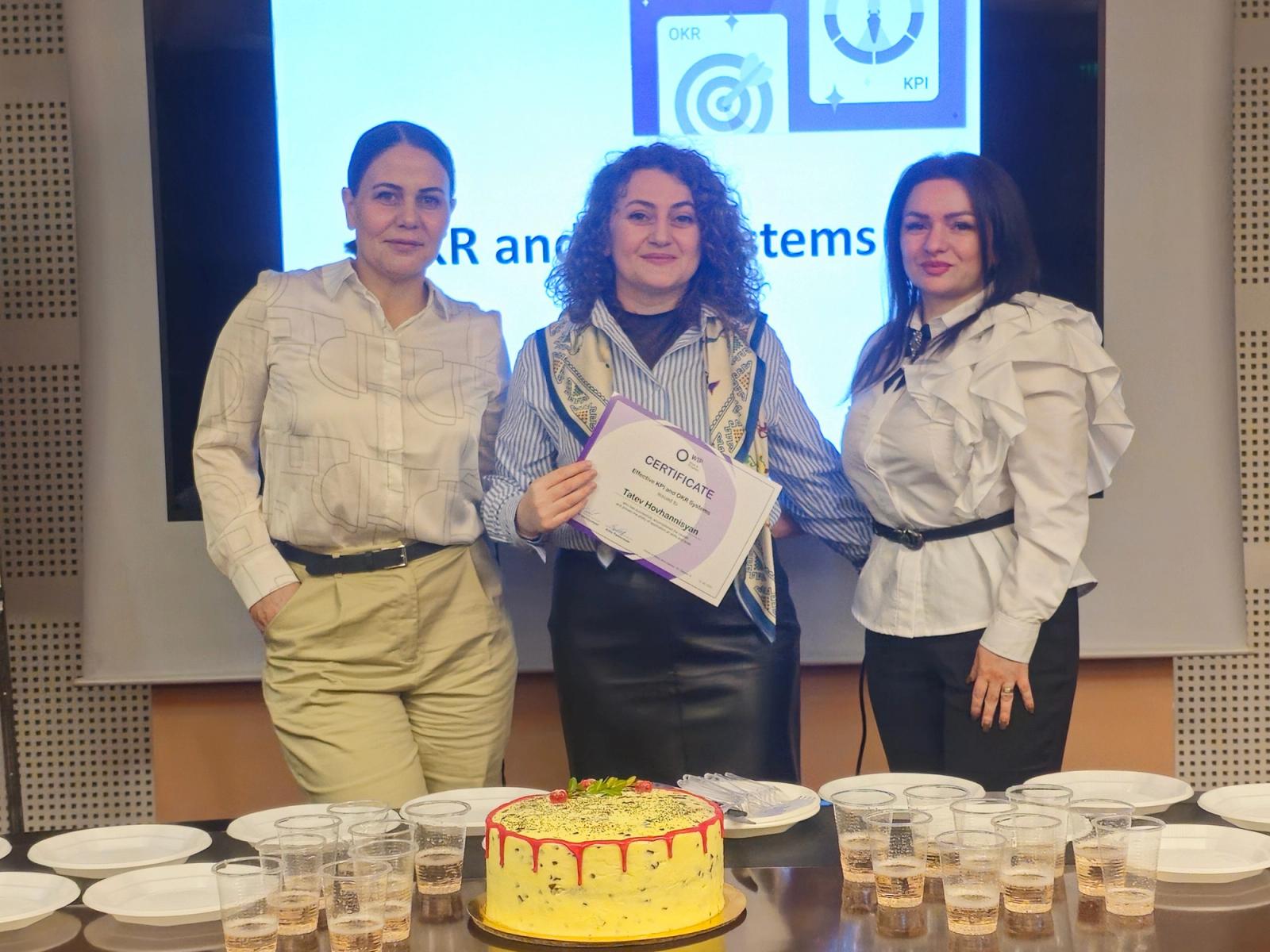 «Արդյունավետ OKR և KPI» դասընթաց, խումբ 1 — Լուսանկար 14 / 18
