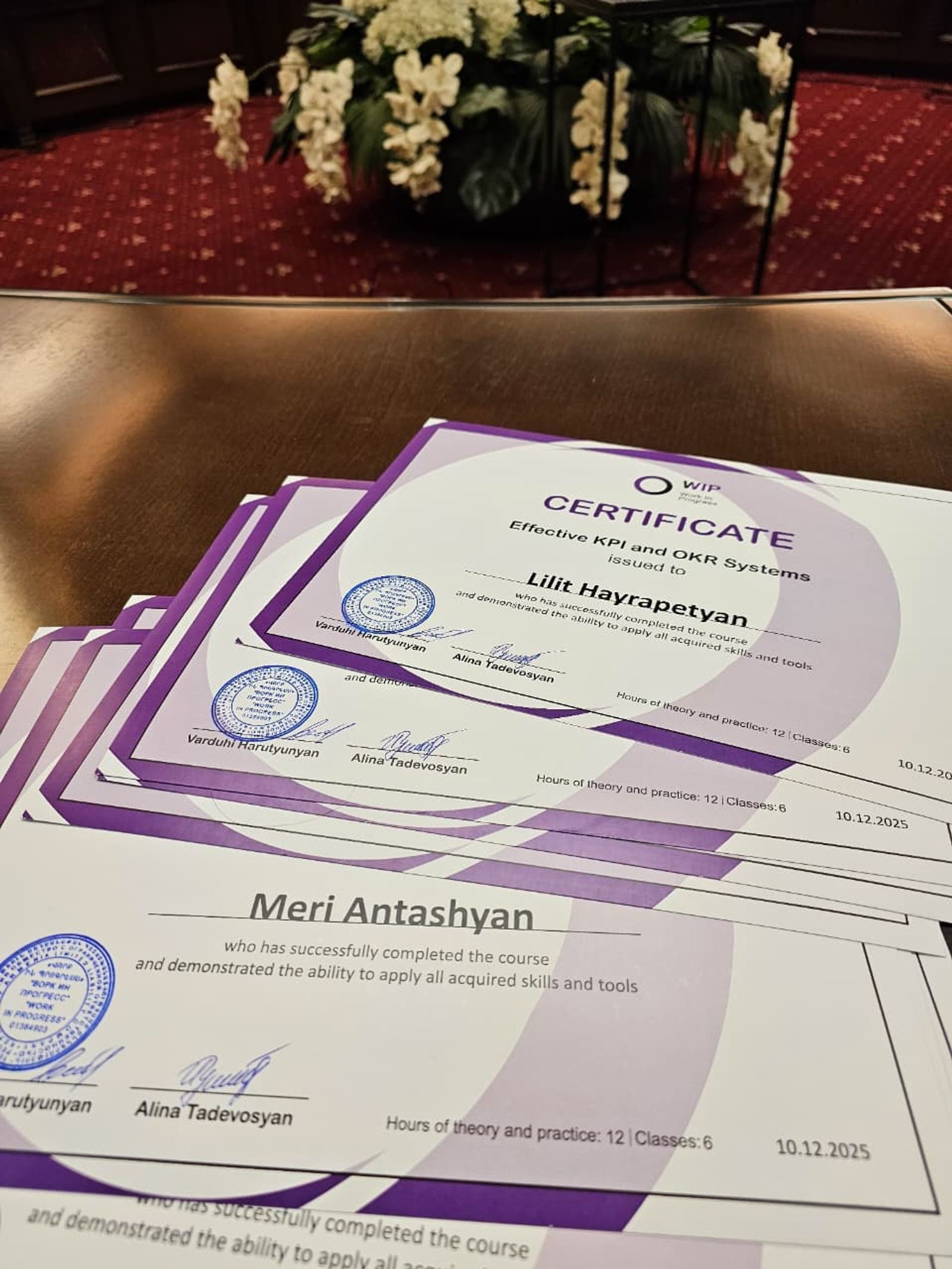 “Effective OKR and KPI” course, group 4 — Photo 9 / 9