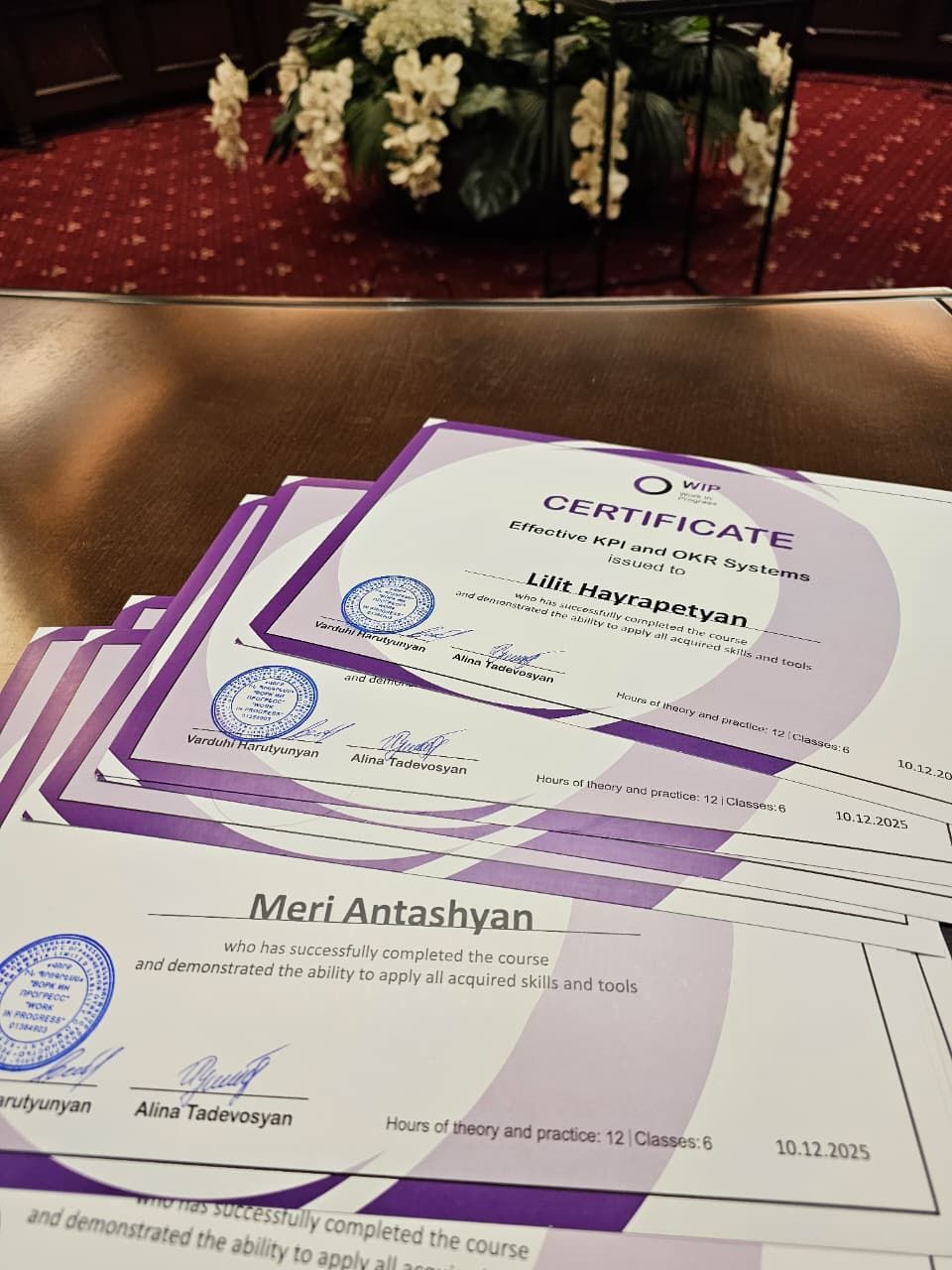 “Effective OKR and KPI” course, group 4 — Photo 9 / 9