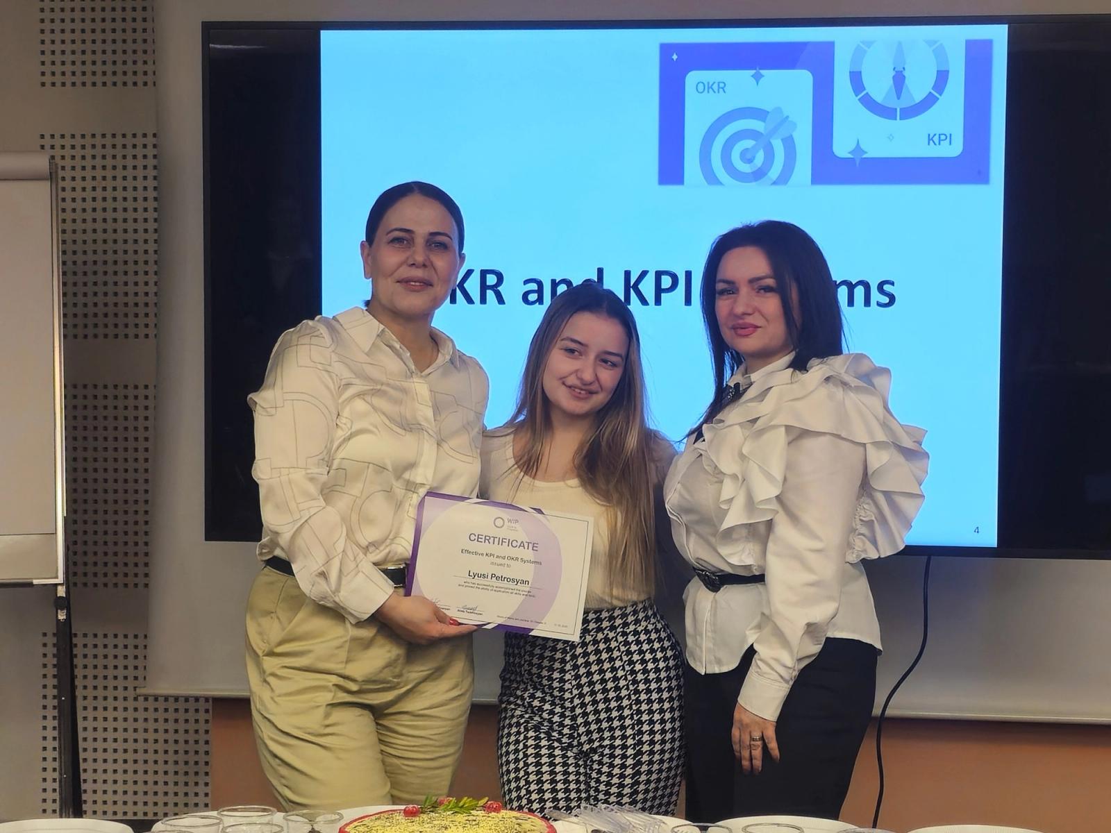 «Արդյունավետ OKR և KPI» դասընթաց, խումբ 1 — Լուսանկար 8 / 18