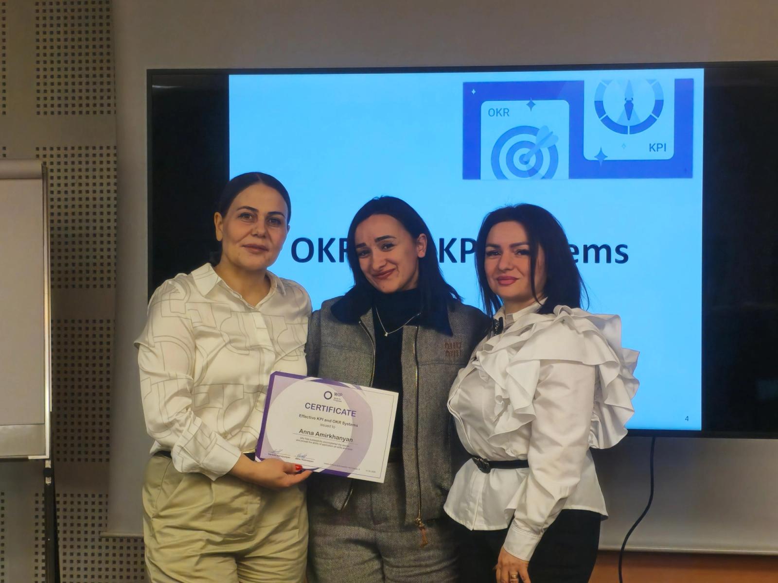 «Արդյունավետ OKR և KPI» դասընթաց, խումբ 1 — Լուսանկար 11 / 18