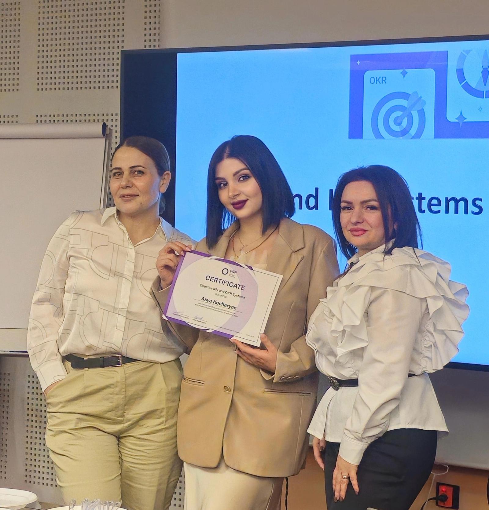 «Արդյունավետ OKR և KPI» դասընթաց, խումբ 1 — Լուսանկար 13 / 18