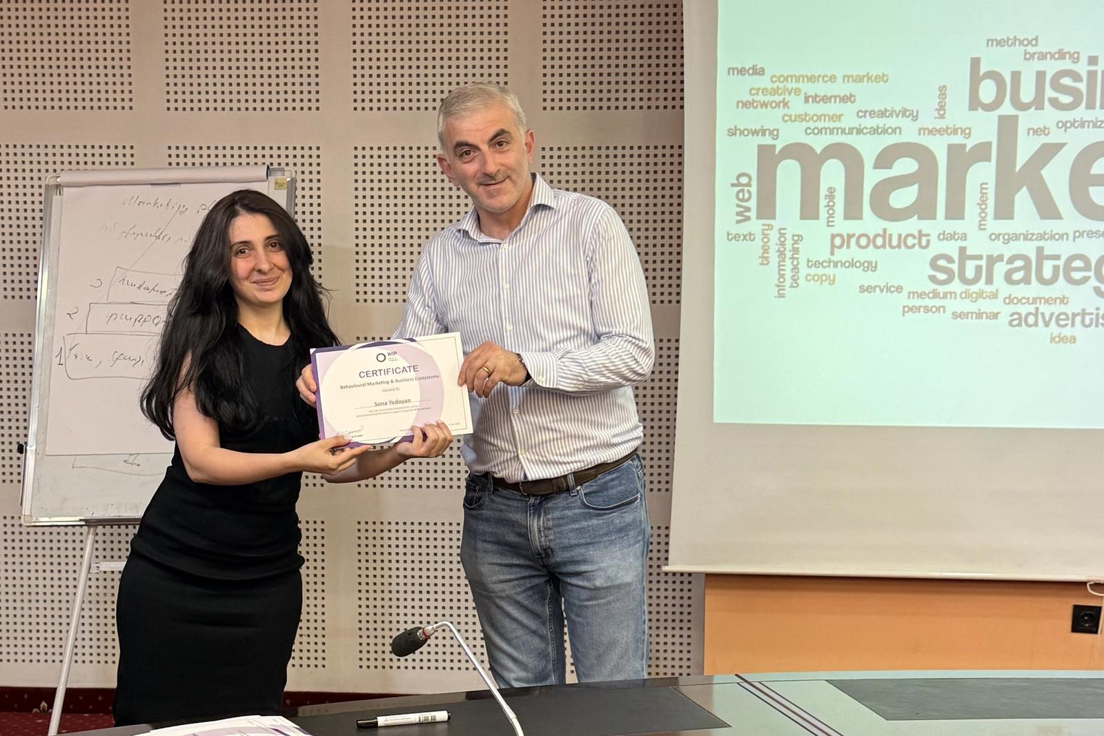 «Էկոհամակարգային բիզնես և վարքագծային մարքեթինգ» դասընթաց — Լուսանկար 5 / 11