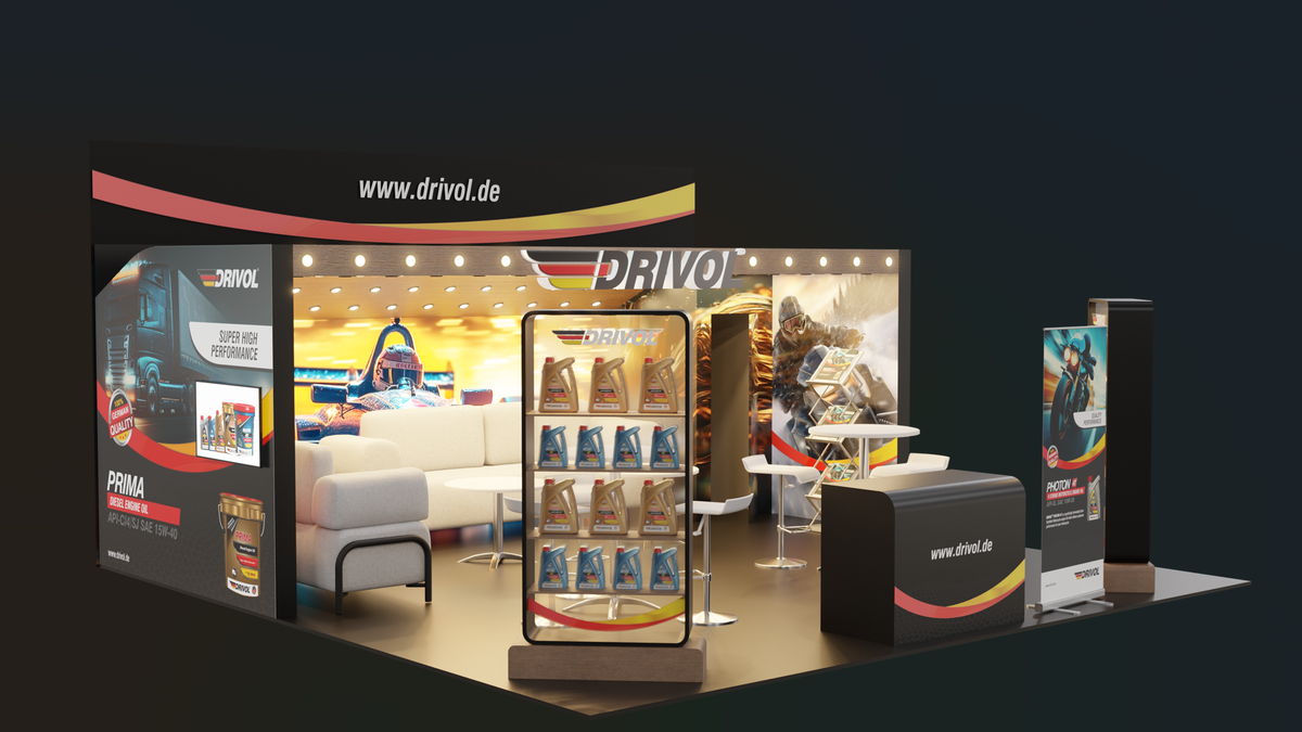 DRIVOL Expo Stall Design photo 2